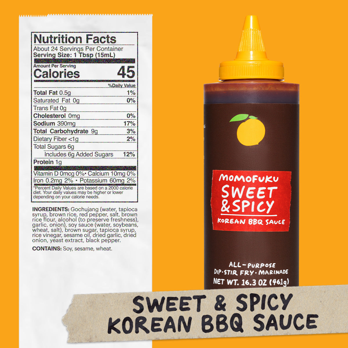 Sweet & Spicy Korean BBQ Sauce - Clean Style