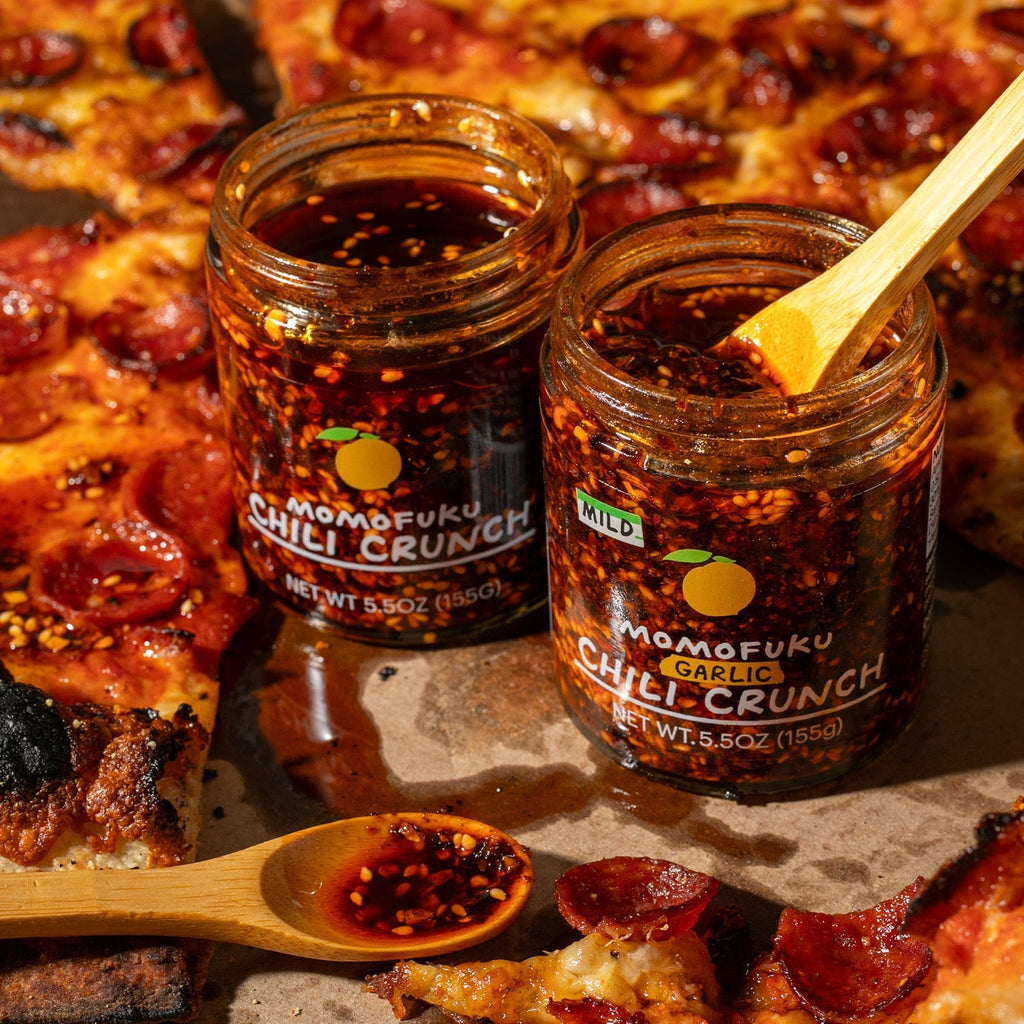 Mild Garlic Chili Crunch 4-Pack - Essential Set
