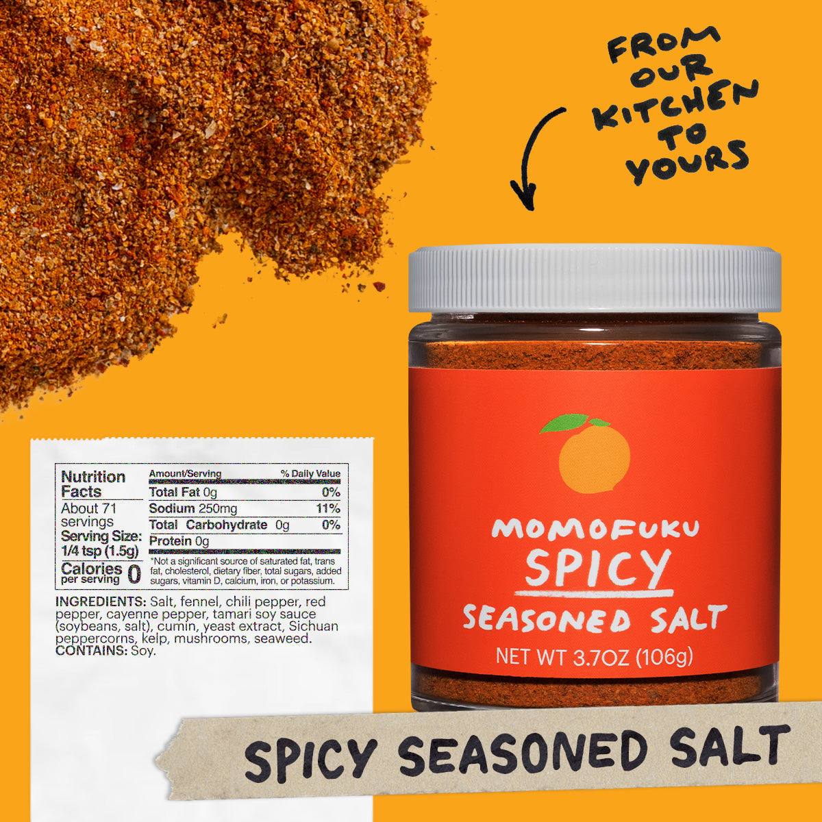 Spicy Seasoned Salt - Clean Style