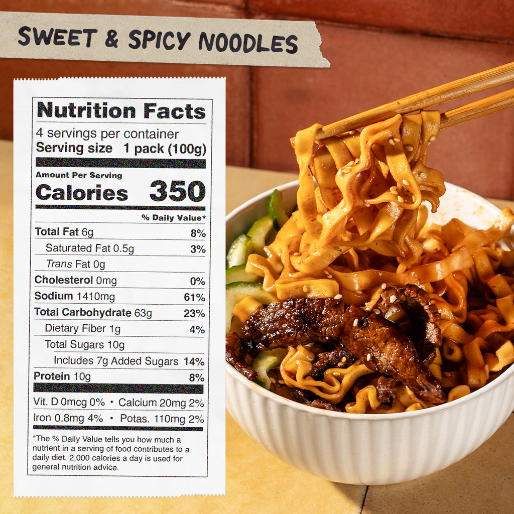Sweet & Spicy Noodles | 12 Packs - Fresh Style