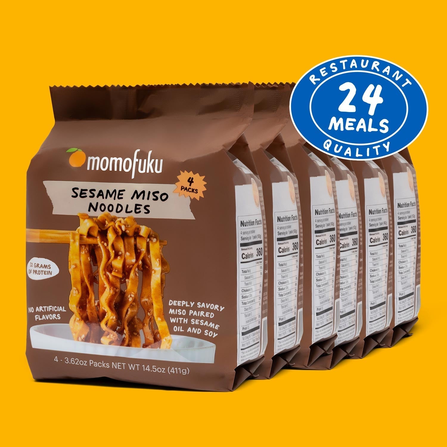 Sesame Miso Noodles | 24 Packs - Fresh Style