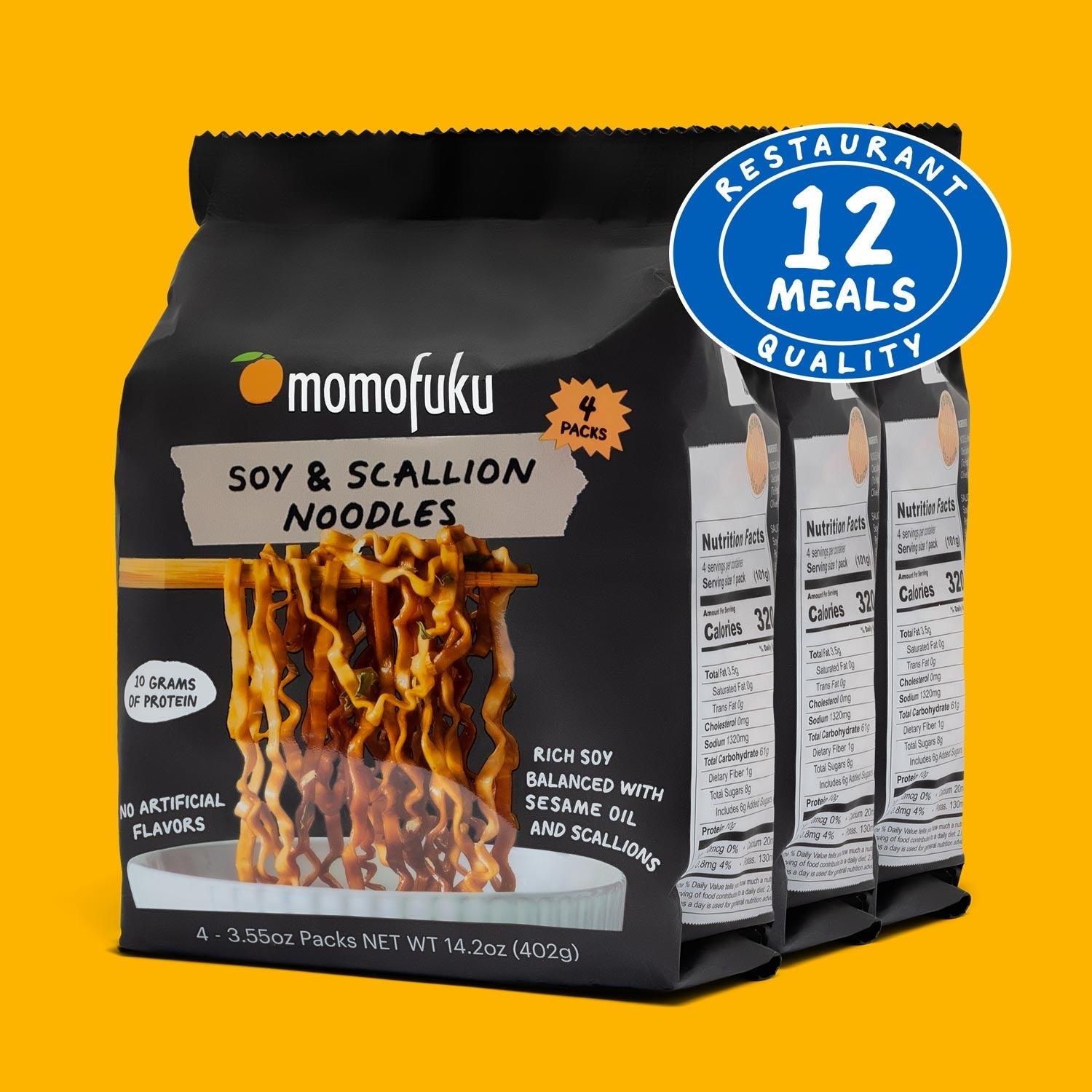 Soy & Noodles | 12 Packs - Simple Use