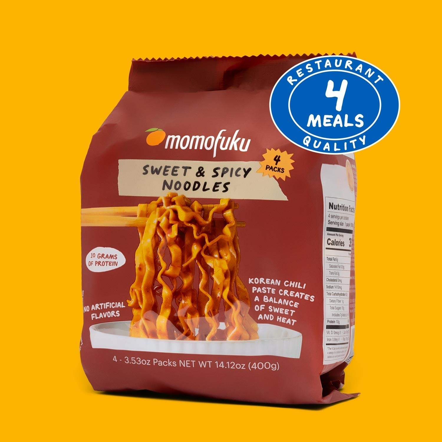 Sweet & Spicy Noodles | 4 Packs - Clean Style