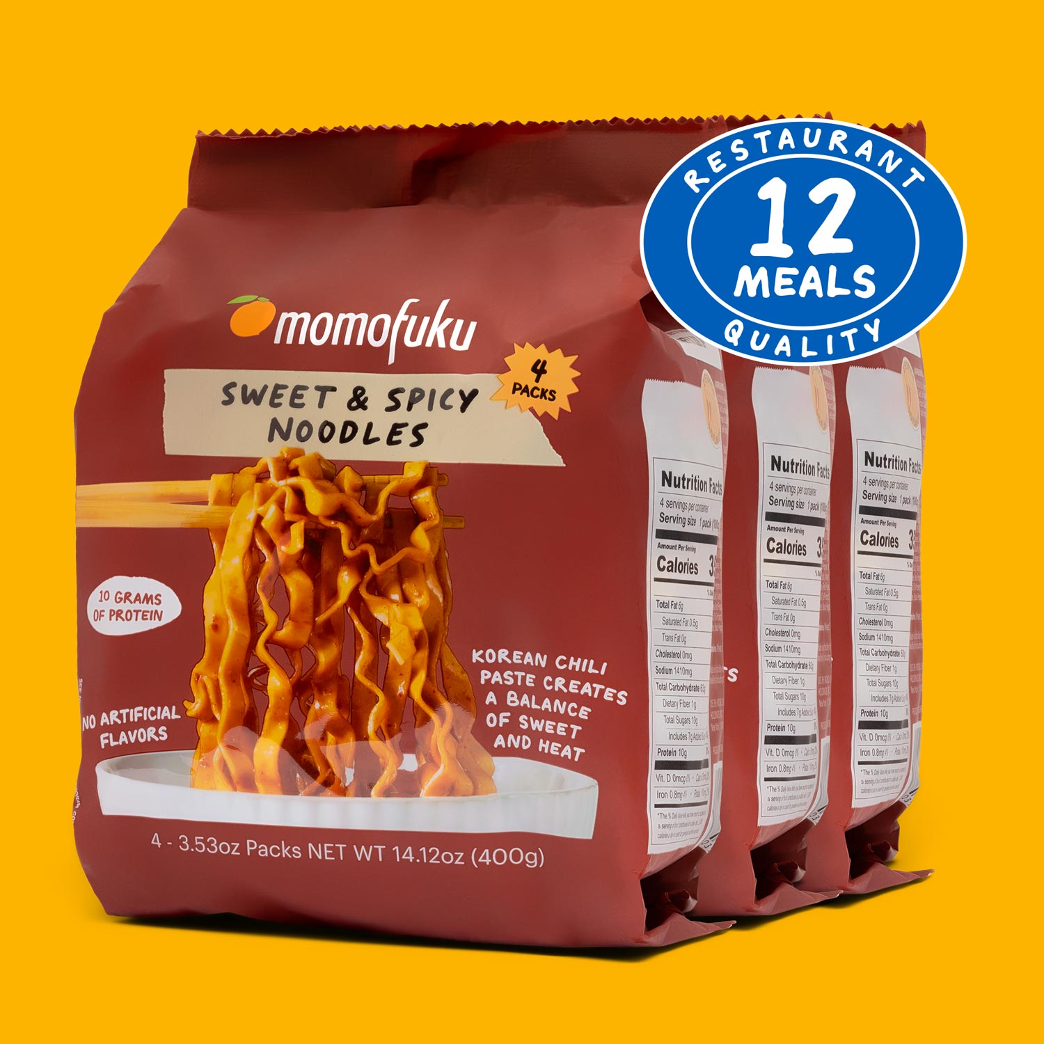 Sweet & Spicy Noodles | 12 Packs - Fresh Style